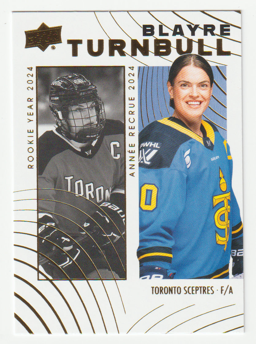 Blayre Turnbull - Toronto Sceptres (PWHL Hockey Card) 2024-25 Upper Deck Tim Hortons Retrospective Rookies # 82 Mint