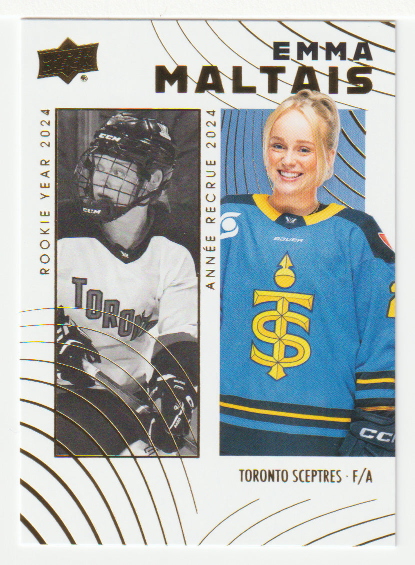 Emma Maltai - Toronto Sceptres (PWHL Hockey Card) 2024-25 Upper Deck Tim Hortons Retrospective Rookies # 83 Mint
