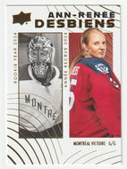 Ann-Renee Desbiens - Montreal Victoire (PWHL Hockey Card) 2024-25 Upper Deck Tim Hortons Retrospective Rookies # 84 Mint
