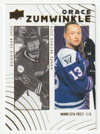 Grace Zumwinkle - Minnesota Frost (PWHL Hockey Card) 2024-25 Upper Deck Tim Hortons Retrospective Rookies # 87 Mint