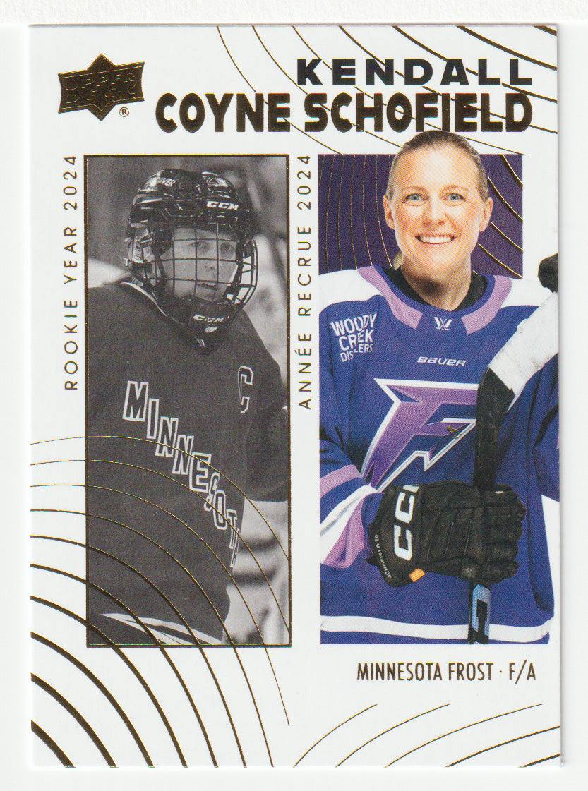 Kendall Coyne Schofield - Minnesota Frost (PWHL Hockey Card) 2024-25 Upper Deck Tim Hortons Retrospective Rookies # 90 Mint