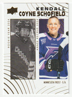 Kendall Coyne Schofield - Minnesota Frost (PWHL Hockey Card) 2024-25 Upper Deck Tim Hortons Retrospective Rookies # 90 Mint