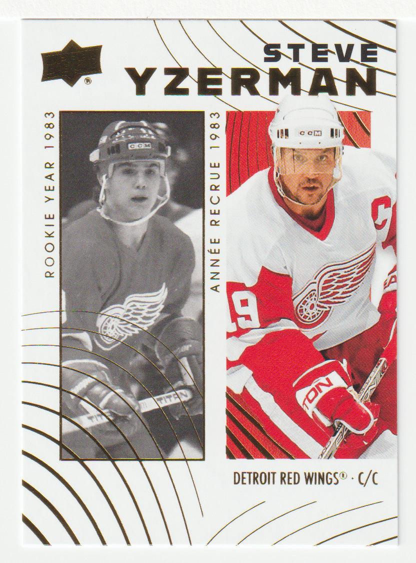 Steve Yzerman - Detroit Red Wings (NHL Hockey Card) 2024-25 Upper Deck Tim Hortons Retrospective Rookies # 93 Mint
