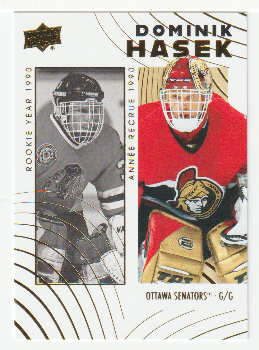 Dominik Hasek - Ottawa Senators - Chicago Blackhawks (NHL Hockey Card) 2024-25 Upper Deck Tim Hortons Retrospective Rookies # 95 Mint