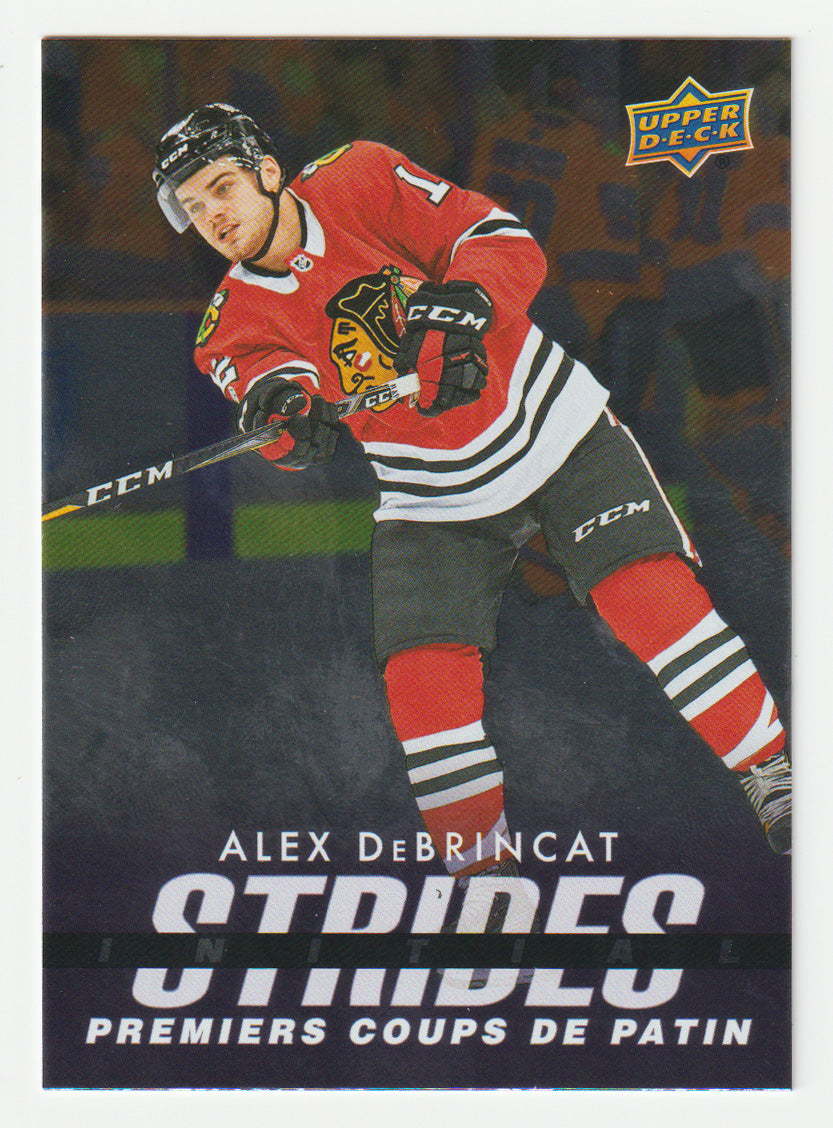 Alex DeBrincat - Chicago Blackhawks - Initial Strides (NHL Hockey Card) 2024-25 Upper Deck Tim Hortons Retrospective Rookies # IS-5 Mint