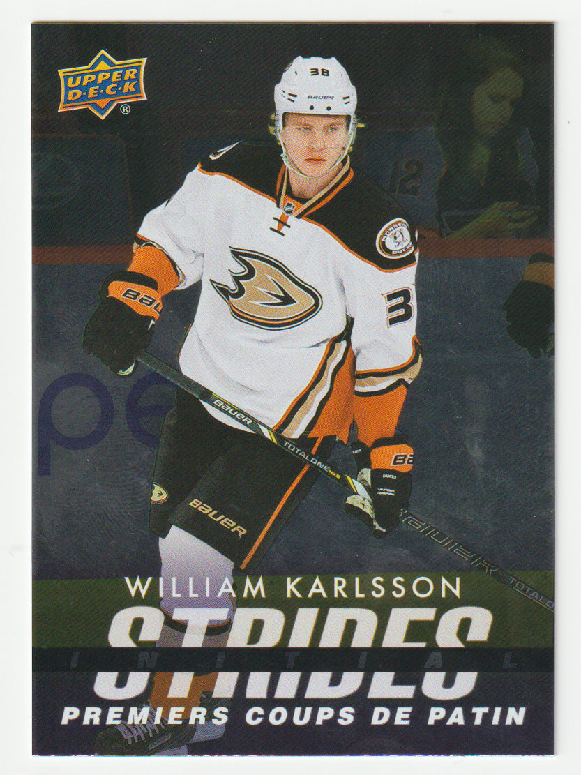 William Karlsson - Anaheim Ducks - Initial Strides (NHL Hockey Card) 2024-25 Upper Deck Tim Hortons Retrospective Rookies # IS-13 Mint