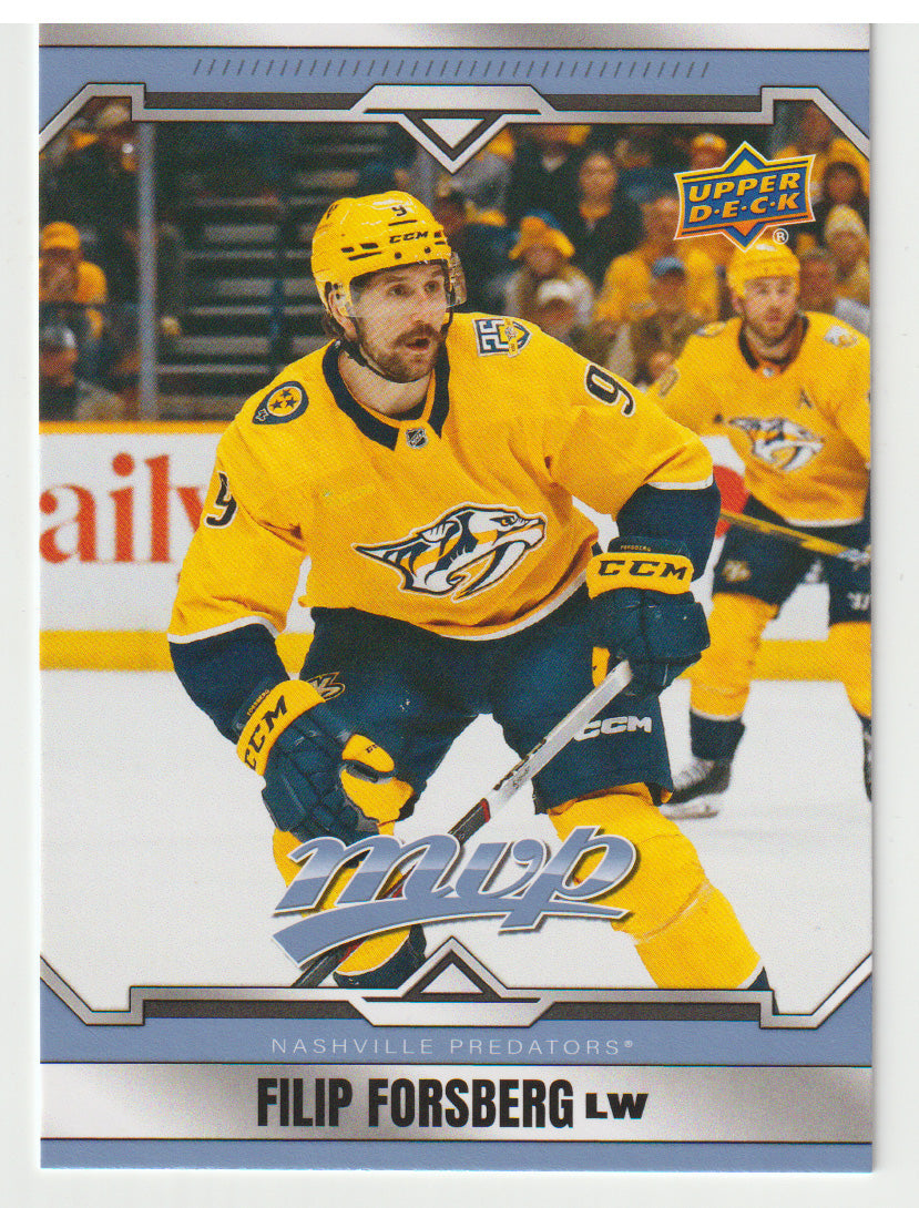 Filip Forsberg - Nashville Predators (NHL Hockey Card) 2024-25 Upper Deck MVP # 3 Mint