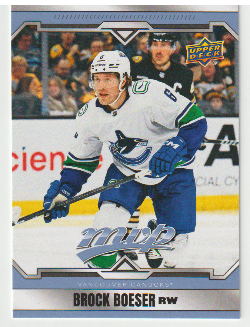 Brock Boeser - Vancouver Canucks (NHL Hockey Card) 2024-25 Upper Deck MVP # 41 Mint