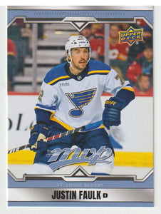 Justin Faulk - St. Louis Blues (NHL Hockey Card) 2024-25 Upper Deck MVP # 51 Mint