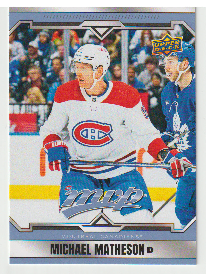 Michael Matheson - Montreal Canadiens (NHL Hockey Card) 2024-25 Upper Deck MVP # 56 Mint