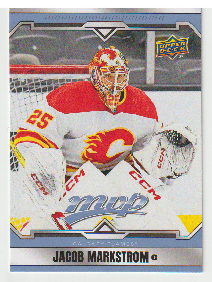 Jacob Markstrom - Calgary Flames (NHL Hockey Card) 2024-25 Upper Deck MVP # 58 Mint