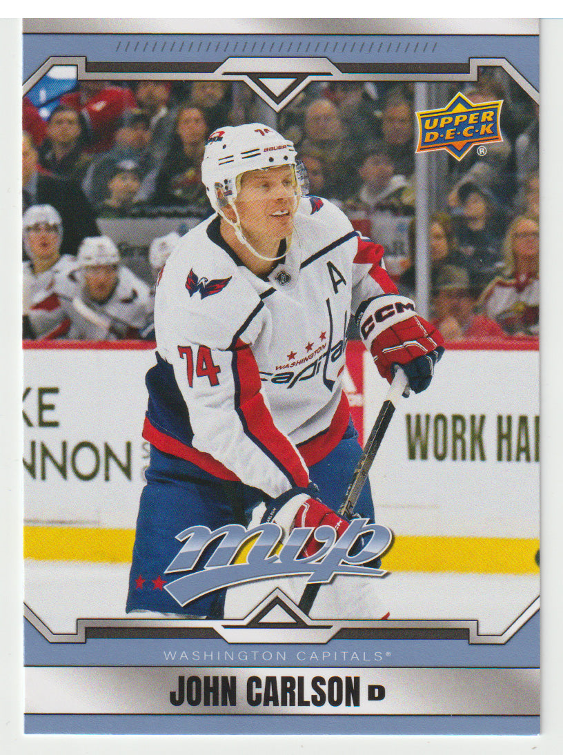 John Carlson - Washington Capitals (NHL Hockey Card) 2024-25 Upper Deck MVP # 64 Mint