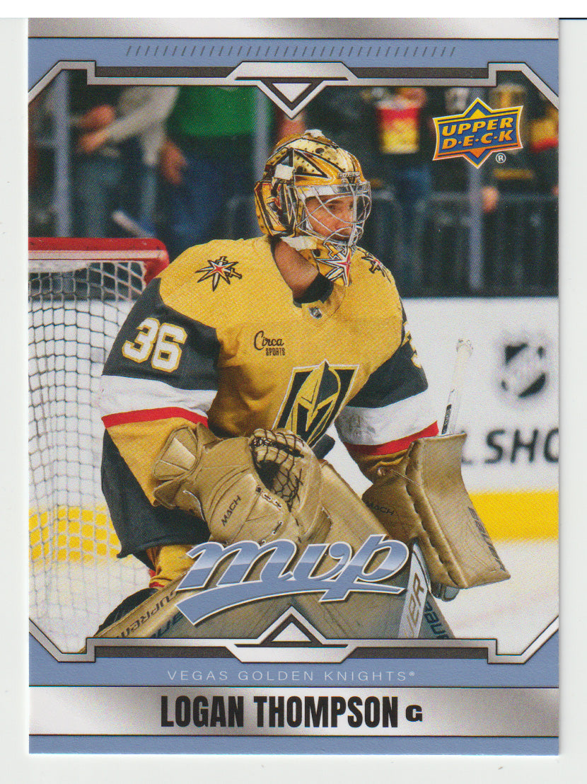 Logan Thompson - Vegas Golden Knights (NHL Hockey Card) 2024-25 Upper Deck MVP # 69 Mint