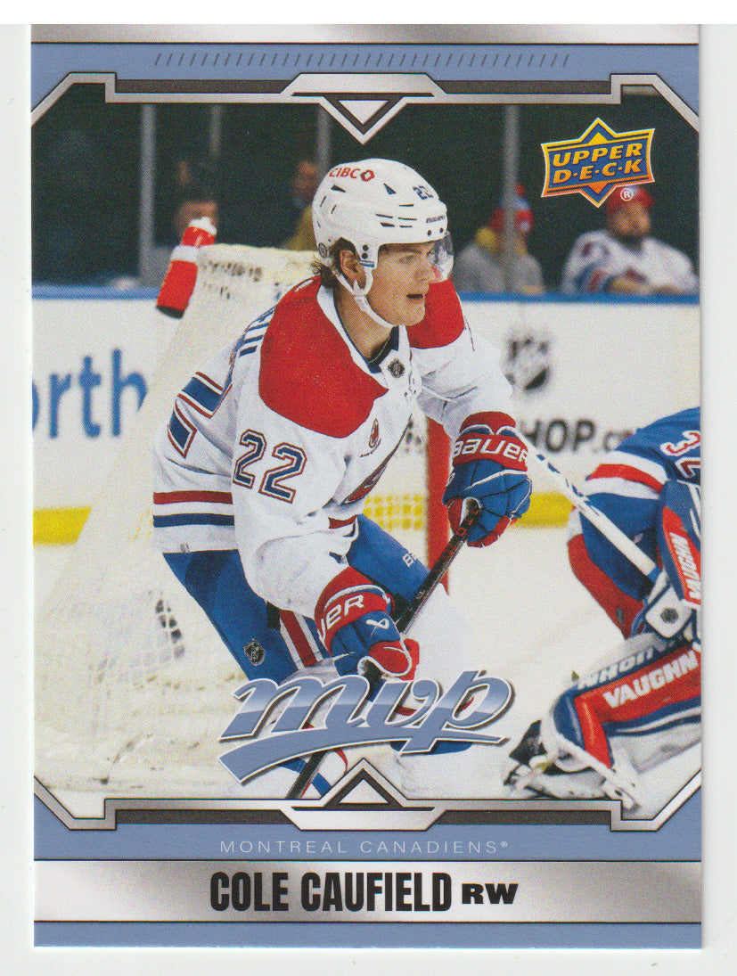 Cole Caufield - Montreal Canadiens (NHL Hockey Card) 2024-25 Upper Deck MVP # 80 Mint