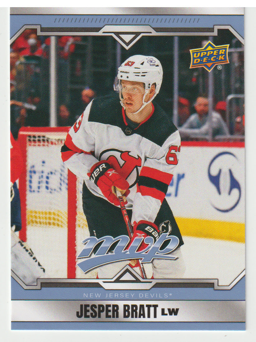 Jesper Bratt - New Jersey Devils (NHL Hockey Card) 2024-25 Upper Deck MVP # 85 Mint