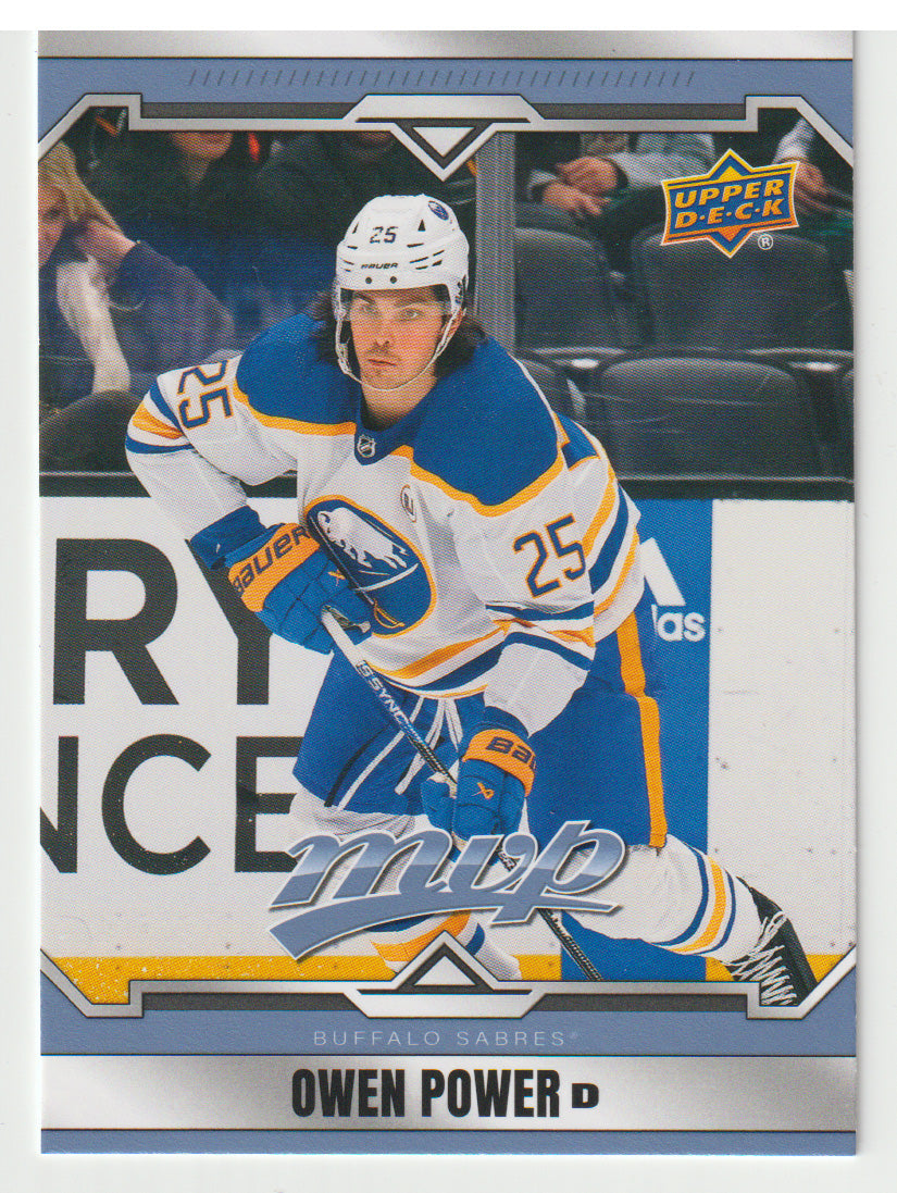 Owen Power - Buffalo Sabres (NHL Hockey Card) 2024-25 Upper Deck MVP # 123 Mint