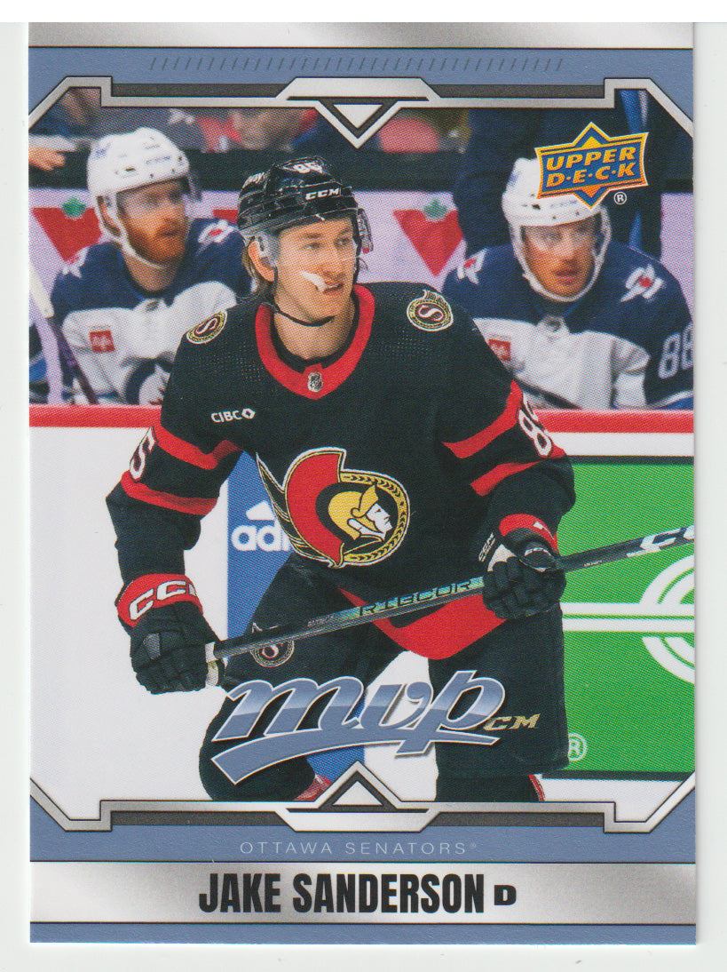 Jake Sanderson - Ottawa Senators (NHL Hockey Card) 2024-25 Upper Deck MVP # 146 Mint