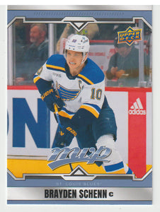 Brayden Schenn - St. Louis Blues (NHL Hockey Card) 2024-25 Upper Deck MVP # 156 Mint