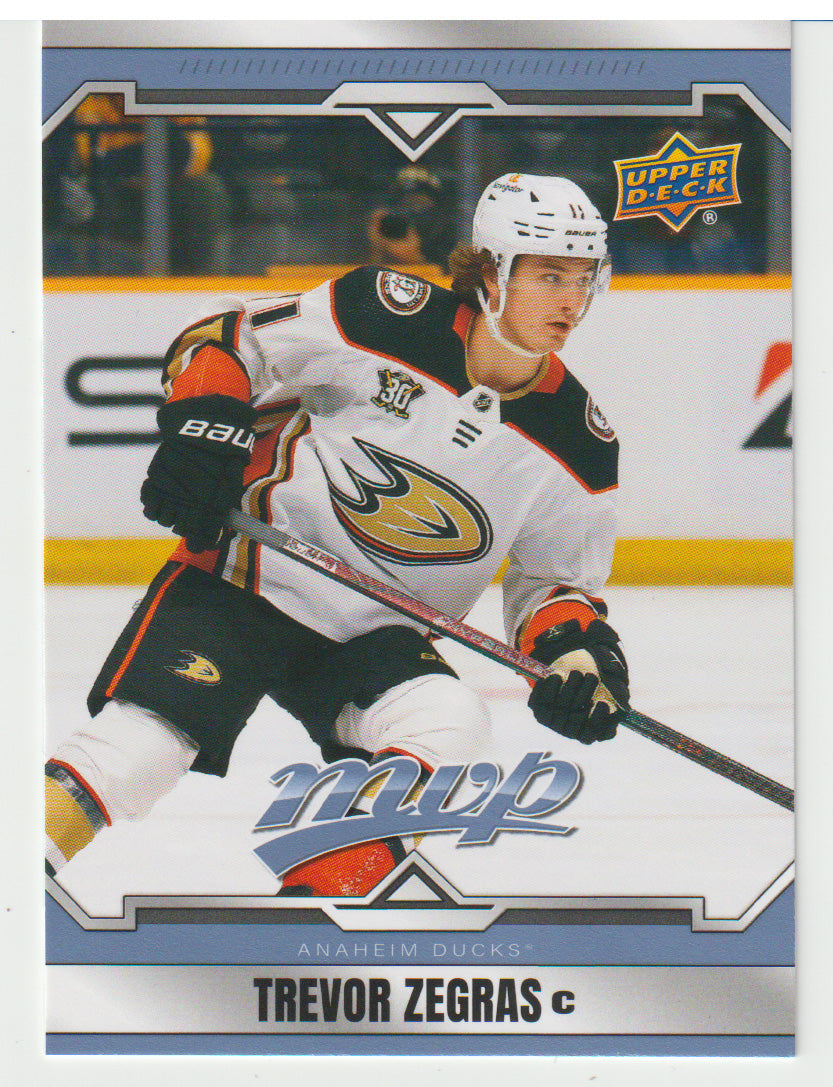 Trevor Zegras - Anaheim Ducks (NHL Hockey Card) 2024-25 Upper Deck MVP # 166 Mint