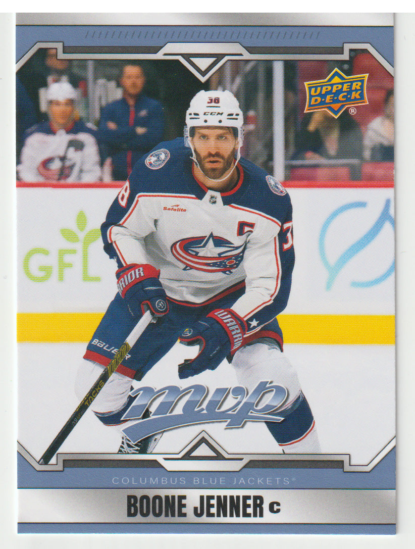 Boone Jenner - Columbus Blue Jackets (NHL Hockey Card) 2024-25 Upper Deck MVP # 194 Mint