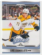 Luke Evangelista SP - Nashville Predators (NHL Hockey Card) 2024-25 Upper Deck MVP # 203 Mint