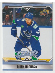 Quinn Hughes SP - Vancouver Canucks (NHL Hockey Card) 2024-25 Upper Deck MVP # 219 Mint