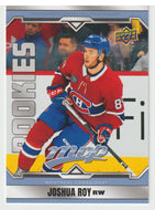 Joshua Roy RC - SP - Montreal Canadiens (NHL Hockey Card) 2024-25 Upper Deck MVP # 243 Mint