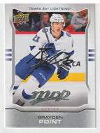 Brayden Point - Tampa Bay Lightning - 10th Anniversary Silver Script (NHL Hockey Card) 2024-25 Upper Deck MVP # MR-28 Mint