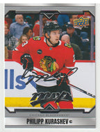 Philipp Kurashev - Chicago Blackhawks - Silver Script (NHL Hockey Card) 2024-25 Upper Deck MVP # 174 Mint