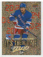 Alexis Lafreniere - New York Rangers - It's Their Time GOLD (NHL Hockey Card) 2024-25 Upper Deck MVP # IT-7 Mint