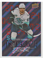 Matty Beniers - Seattle Kraken - It's Their Time (NHL Hockey Card) 2024-25 Upper Deck MVP # IT-17 Mint