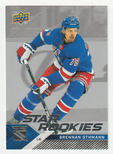Brennan Othmann RC - New York Rangers (NHL Hockey Card) 2024-25 Upper Deck Star Rookies # 5 Mint