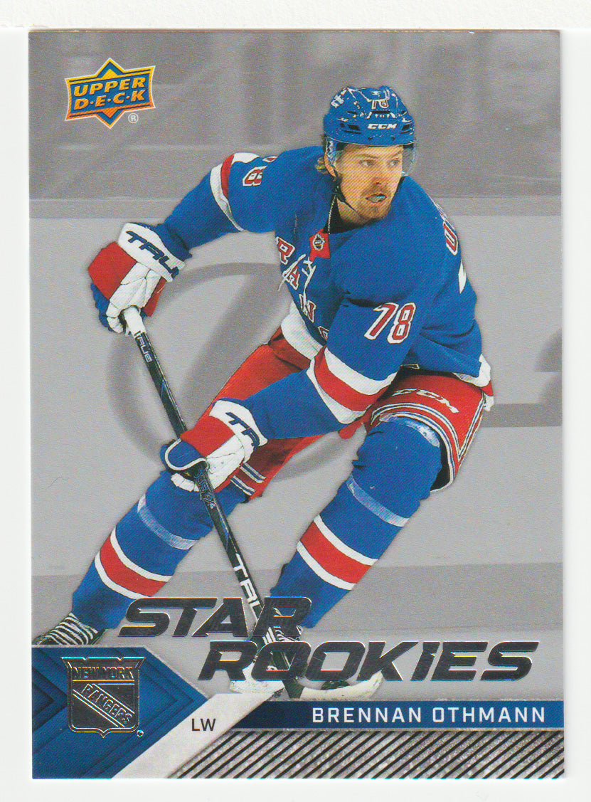 Brennan Othmann RC - New York Rangers (NHL Hockey Card) 2024-25 Upper Deck Star Rookies # 5 Mint