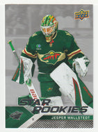 Jesper Wallstedt RC - Minnesota Wild (NHL Hockey Card) 2024-25 Upper Deck Star Rookies # 7 Mint