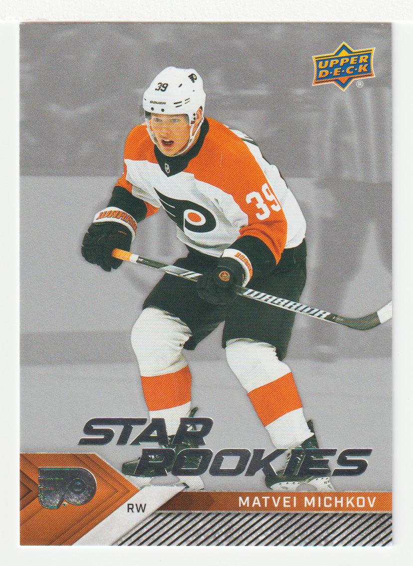 Matvei Michkov RC - Philadelphia Flyers (NHL Hockey Card) 2024-25 Upper Deck Star Rookies # 15 Mint