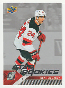 Seamus Casey RC - New Jersey Devils (NHL Hockey Card) 2024-25 Upper Deck Star Rookies # 17 Mint