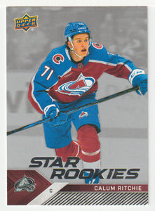 Calum Ritchie RC - Colorado Avalanche (NHL Hockey Card) 2024-25 Upper Deck Star Rookies # 20 Mint