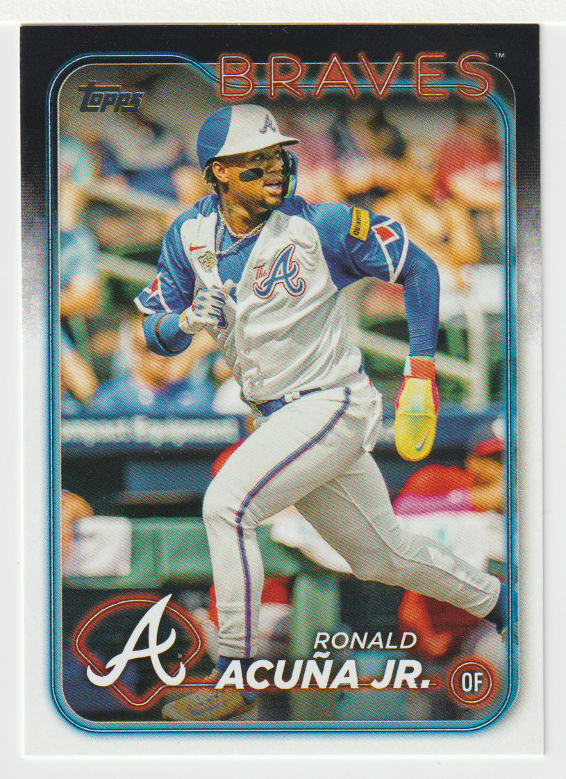Ronald Acuna Jr. - Atlanta Braves (MLB Baseball Card) 2024 Topps # 1 Mint