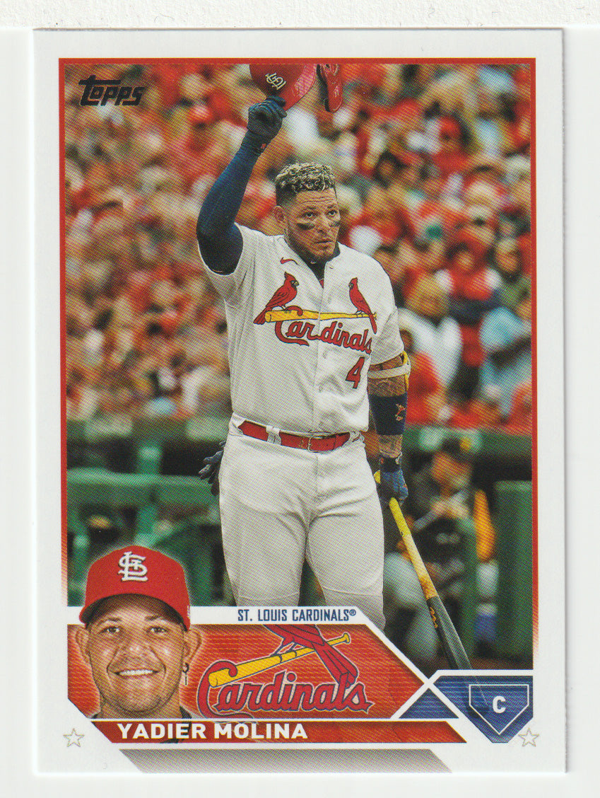 Yadier Molina - St. Louis Cardinals (MLB Baseball Card) 2023 Topps # 4 Mint