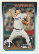Owen White RC - Texas Rangers (MLB Baseball Card) 2024 Topps # 5 Mint