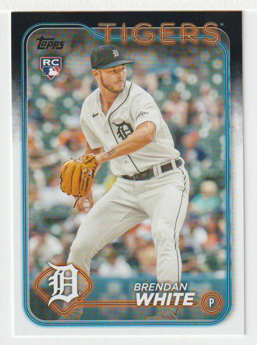 Brendan White RC - Detroit Tigers (MLB Baseball Card) 2024 Topps # 8 Mint
