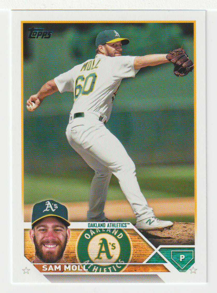 Sam Moll RC - Oakland Athletics (MLB Baseball Card) 2023 Topps # 8 Mint