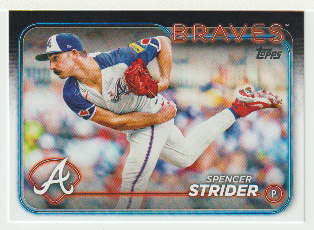 Spencer Strider - Atlanta Braves (MLB Baseball Card) 2024 Topps # 11 Mint