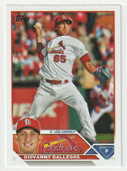 Giovanny Gallegos RC - St. Louis Cardinals (MLB Baseball Card) 2023 Topps # 13 Mint