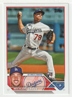 Michael Grove RC - Los Angeles Dodgers (MLB Baseball Card) 2023 Topps # 15 Mint