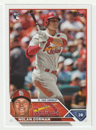 Nolan Gorman RC - St. Louis Cardinals (MLB Baseball Card) 2023 Topps # 16 Mint