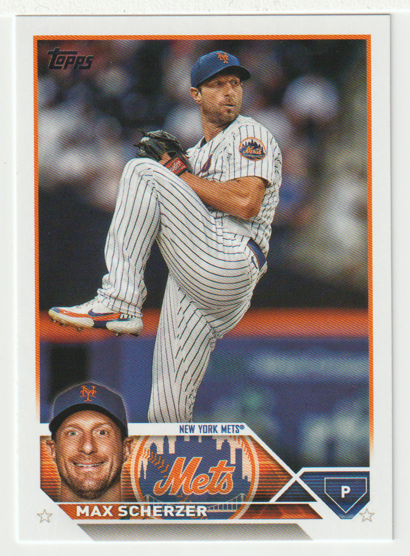Max Scherzer - New York Mets (MLB Baseball Card) 2023 Topps # 21 Mint