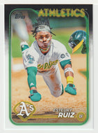 Esteury Ruiz - Oakland Athletics (MLB Baseball Card) 2024 Topps # 21 Mint