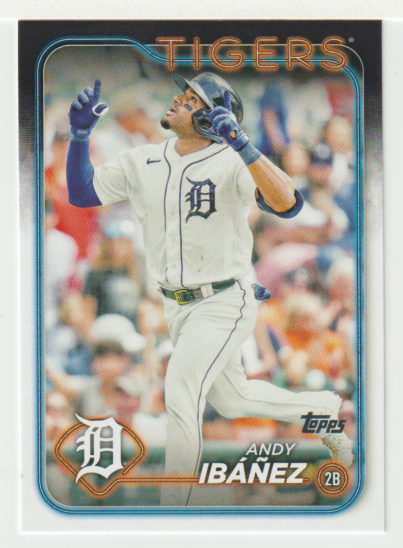 Andy Ibanez - Detroit Tigers (MLB Baseball Card) 2024 Topps # 25 Mint