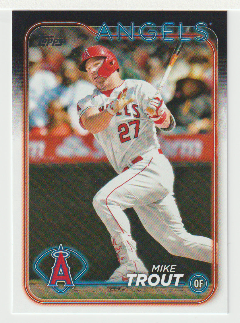 Mike Trout - Los Angeles Angels (MLB Baseball Card) 2024 Topps # 27 Mint